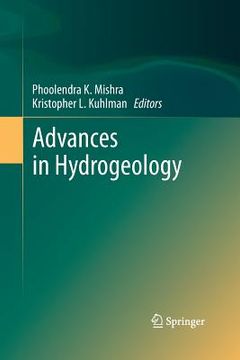 portada Advances in Hydrogeology (en Inglés)