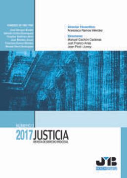 portada Justicia 2017, nº 1 (in Spanish)