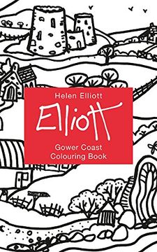 portada Concertina Colouring Book: Gower Coast (Helen Elliott) (en Inglés)
