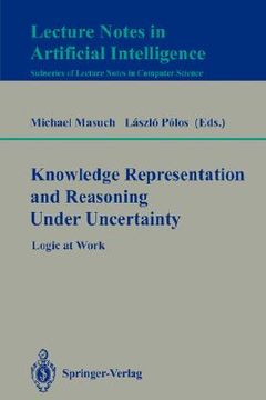 portada knowledge representation and reasoning under uncertainty (in English)