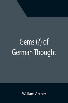 portada Gems (?) of German Thought (in English)