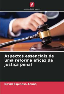 portada Aspectos Essenciais de uma Reforma Eficaz da Justiça Penal (in Portuguese)