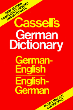 portada Cassell's German-English, English-German Dictionary = Deutsch-Englisches, Englisch-Deutsches W-Orterbuch (Plain)