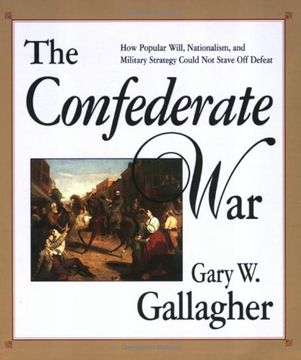 portada The Confederate war (en Inglés)