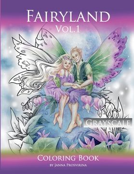 portada Fairyland Vol.1: Grayscale Coloring Book: Grayscale Coloring Book