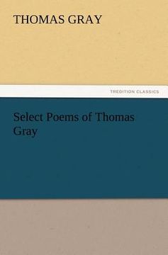 portada select poems of thomas gray