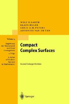 portada complex compact surfaces (in English)