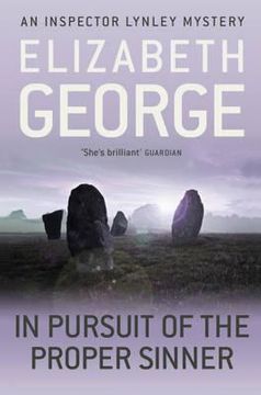 portada in pursuit of the proper sinner. elizabeth george (in English)