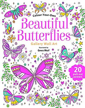 portada Wall art - Beautiful Butterflies (in English)
