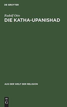 portada Die Katha-Upanishad (Aus der Welt der Religion, 24) (German Edition) [Hardcover ] (en Alemán)