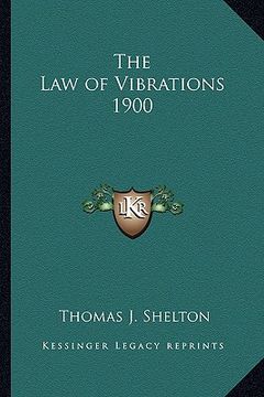 portada the law of vibrations 1900