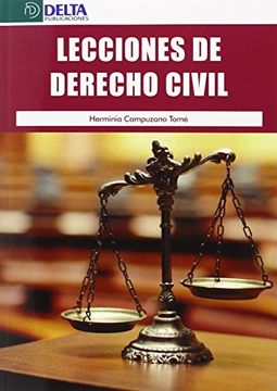 portada Lecciones de Derecho Civil