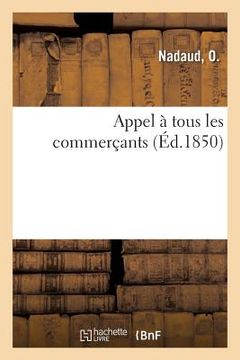 portada Appel À Tous Les Commerçants (en Francés)