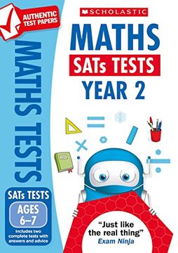 portada Maths Test - Year 2 (National Curriculum Sats Tests) (en Inglés)