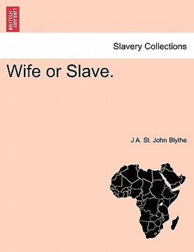 portada wife or slave. vol. ii. (en Inglés)