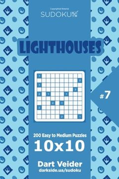 portada Sudoku Lighthouses - 200 Easy to Medium Puzzles 10x10 (Volume 7)