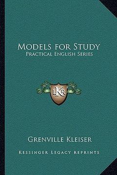 portada models for study: practical english series (en Inglés)
