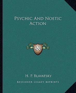 portada psychic and noetic action (en Inglés)