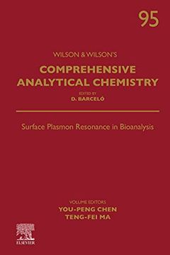 portada Surface Plasmon Resonance in Bioanalysis (Volume 95) (Comprehensive Analytical Chemistry, Volume 95) (en Inglés)