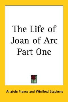 portada the life of joan of arc part one (en Inglés)