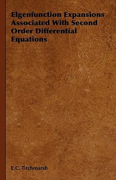 portada elgenfunction expansions associated with second order differential equations (en Inglés)
