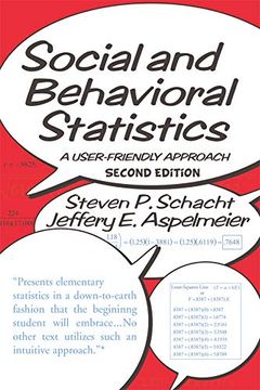 portada Social and Behavioral Statistics: A User-Friendly Approach 