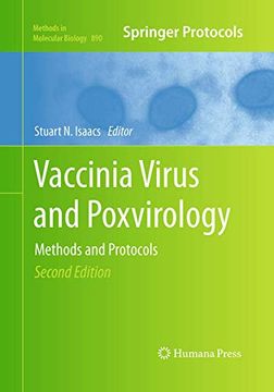portada Vaccinia Virus and Poxvirology: Methods and Protocols (Methods in Molecular Biology, 890) (en Inglés)