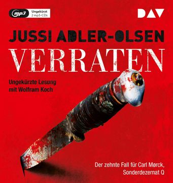 portada Verraten. Der Zehnte Fall für Carl Mørck, Sonderdezernat q, 2 Audio-Cd, 2 mp3 (in German)