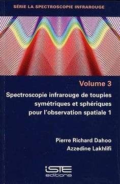 portada Spectroscopie Infrarouge de Toupies Syme (en Francés)