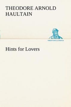 portada hints for lovers (en Inglés)
