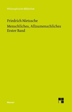 portada Menschliches, Allzumenschliches 1 (Neue Ausgabe 1886) (en Alemán)