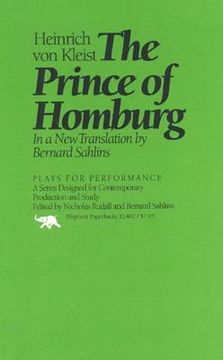 portada the prince of homburg (en Inglés)