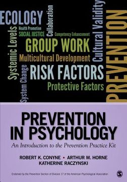 portada prevention in psychology: an introduction to the prevention practice kit