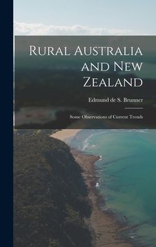 portada Rural Australia and New Zealand: Some Observations of Current Trends (en Inglés)
