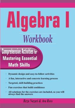 portada Algebra I Workbook: Comprehensive Activities for Mastering Essential Math Skills