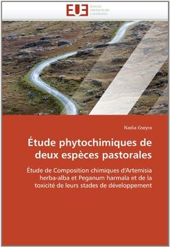 portada Etude Phytochimiques de Deux Especes Pastorales