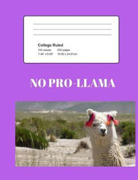 portada No Pro-LLAMA (in English)