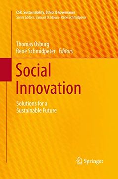 portada Social Innovation: Solutions for a Sustainable Future (Csr, Sustainability, Ethics & Governance) (en Inglés)