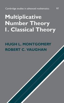 portada Multiplicative Number Theory i Hardback: Classical Theory (Cambridge Studies in Advanced Mathematics) (en Inglés)
