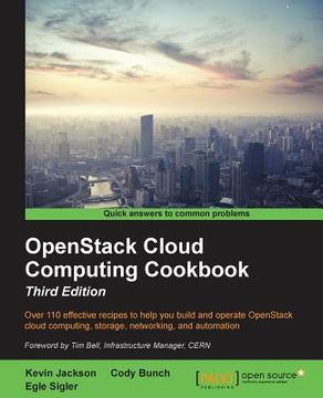 portada OpenStack Cloud Computing Cookbook - Third Edition (en Inglés)