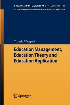 portada education management, education theory and education application