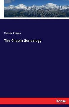 portada The Chapin Genealogy (en Inglés)