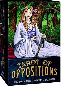 portada Tarot of Oppositions: 78 Full Colour Tarot Cards and Instructions (in Trilingüe)
