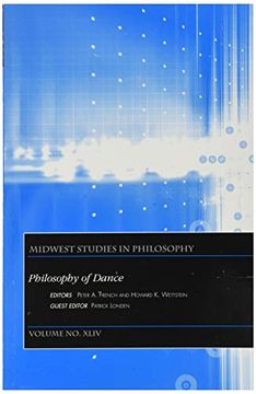 portada Philosophy of Dance (Midwest Studies in Philosophy) (in English)