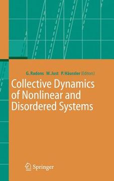 portada collective dynamics of nonlinear and disordered systems (en Inglés)