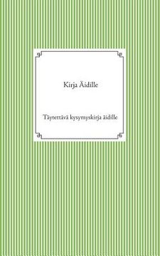 portada Kirja Äidille (en Finlandés)