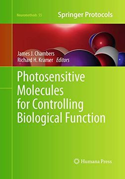 portada Photosensitive Molecules for Controlling Biological Function (Neuromethods, 55) (en Inglés)