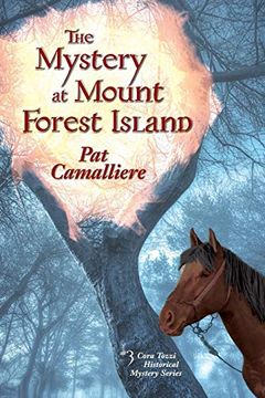 portada The Mystery at Mount Forest Island (Cora Tozzi Historical Mystery Series) (en Inglés)