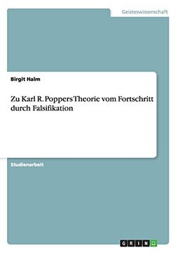 portada Zu Karl R. Poppers Theorie Vom Fortschritt Durch Falsifikation (German Edition)