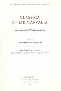 portada classica et mediaevalia vol 59: danish journal of philology and history (en Inglés)